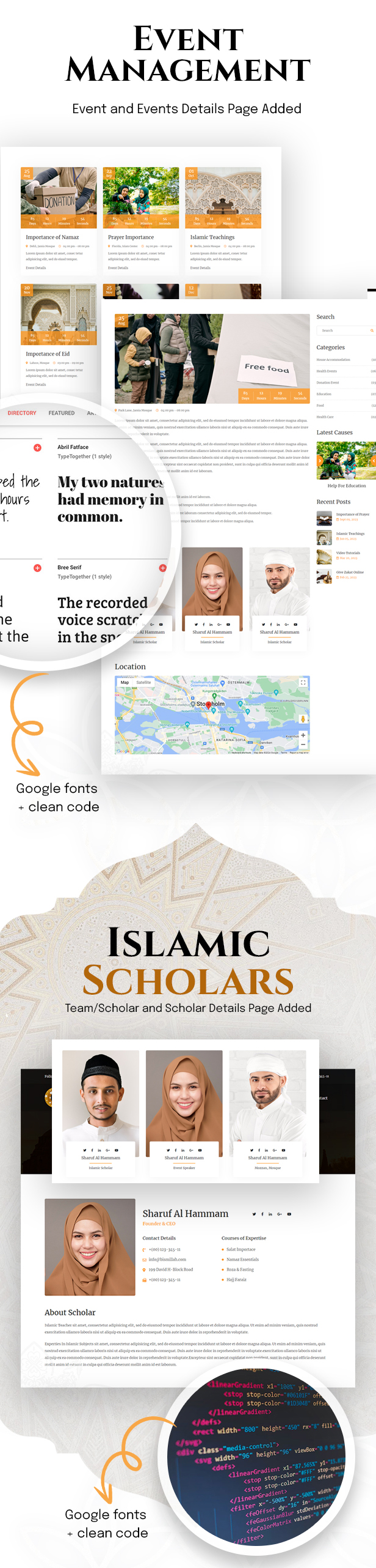 Bismillah - Islamic Center Responsive HTML Template