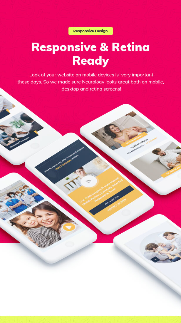 Neurology- Psychology & Counseling HTML Template