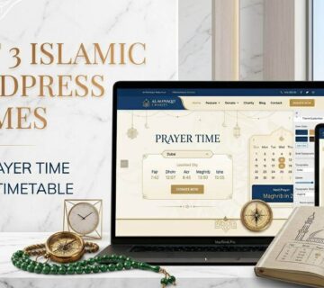 Bes 3 Islamic WP Themes 360x320