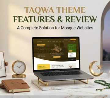 Taqwa Theme Features Review 360x320